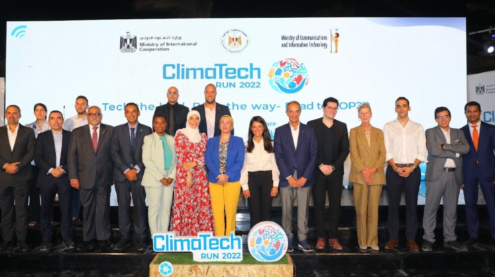 صندوق الأمم المتحدة للسكان يشارك في اطلاق المسابقة الدولية Climatech Run 2022