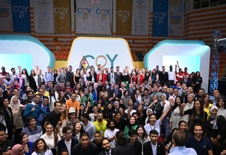 The COY17 saw the participation of over 1000 young peoeple. 