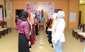 The training targeted 60 girls and young women aged 18-30 in the governorates of Sohag and Assiut.