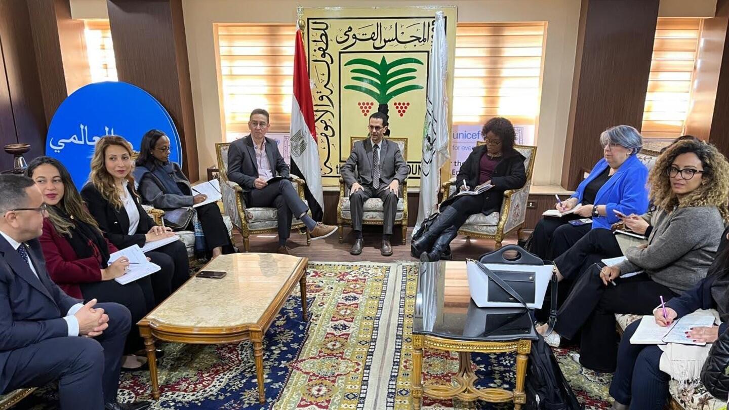 A high-level mission from the UNFPA-UNICEF Joint Programme on the Elimination of FGM conducted a visit to Egypt.