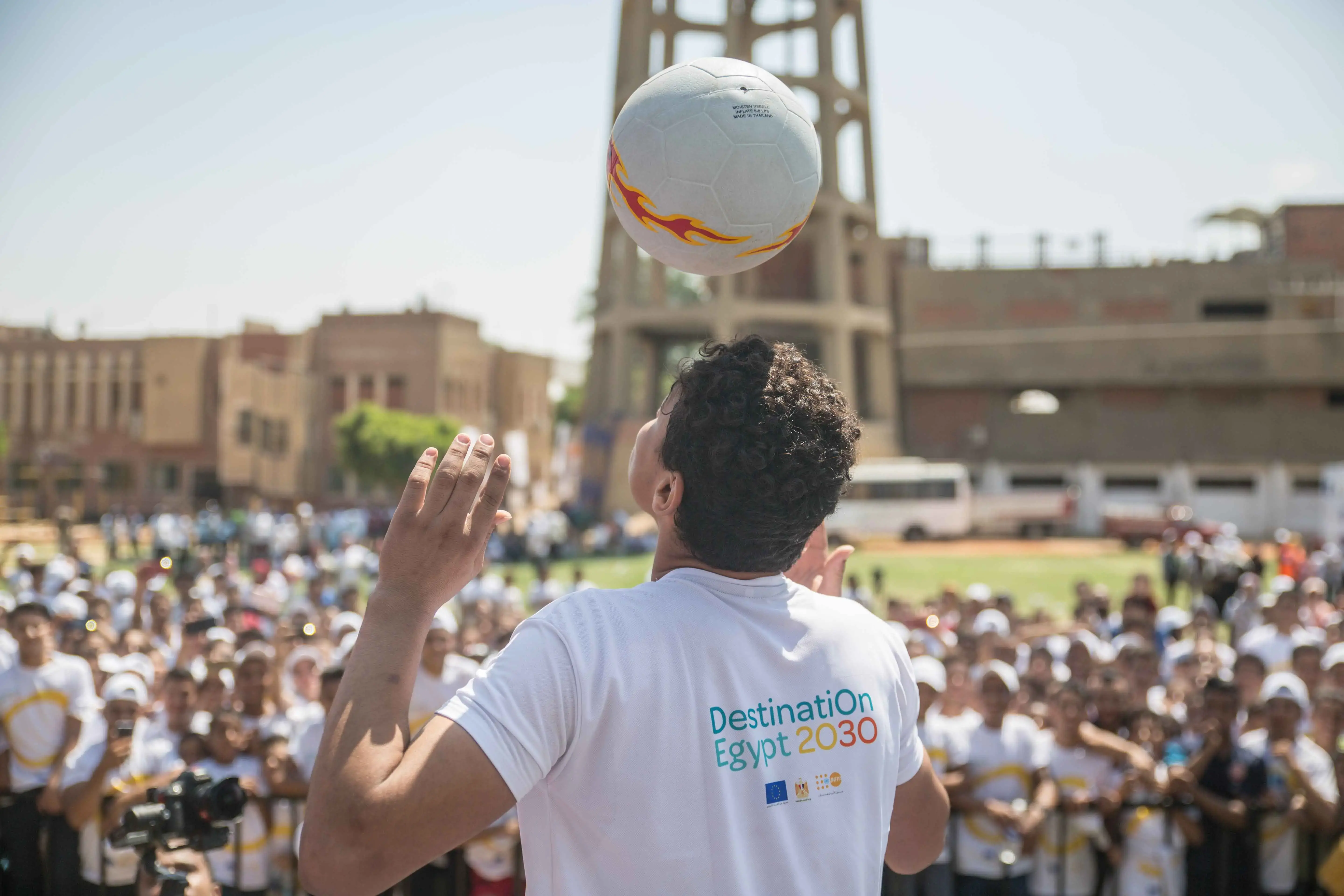 On International Day of Sport for Development and Peace, the European Union, UNFPA recap activities around Egypt 