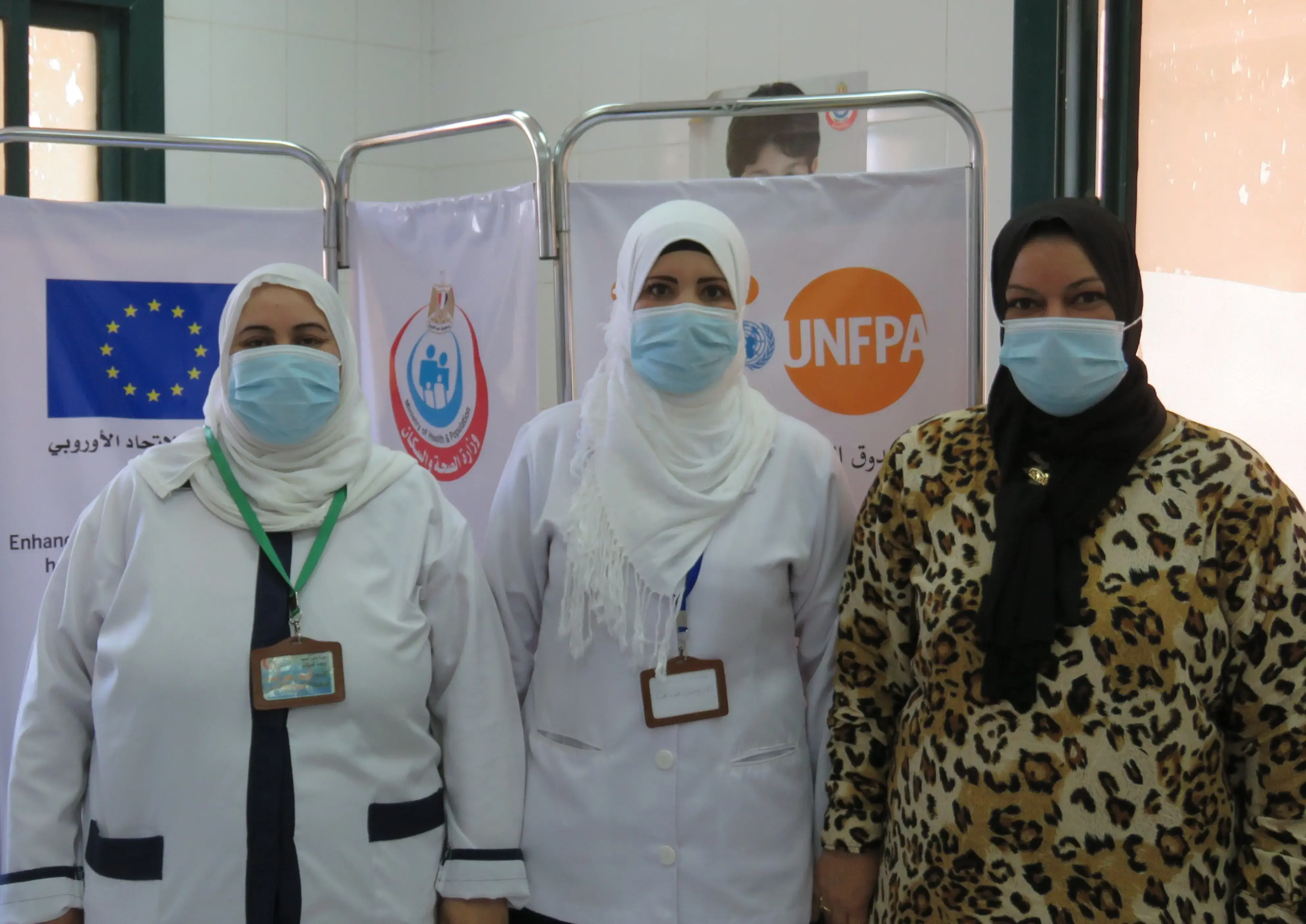 Service providers dispel misconceptions, offer consultations at the Sadat family health unit in Matrouh