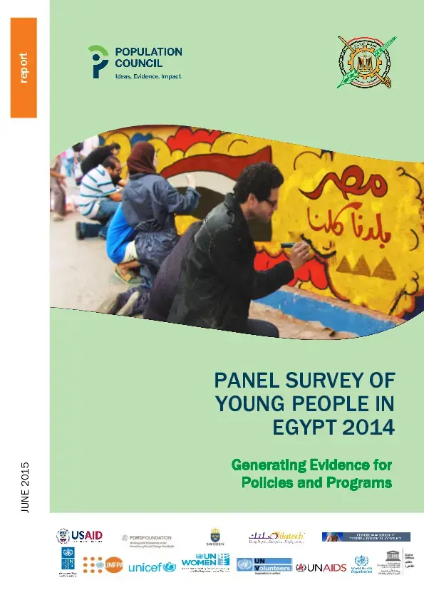 Survey of Young People in Egypt 2014